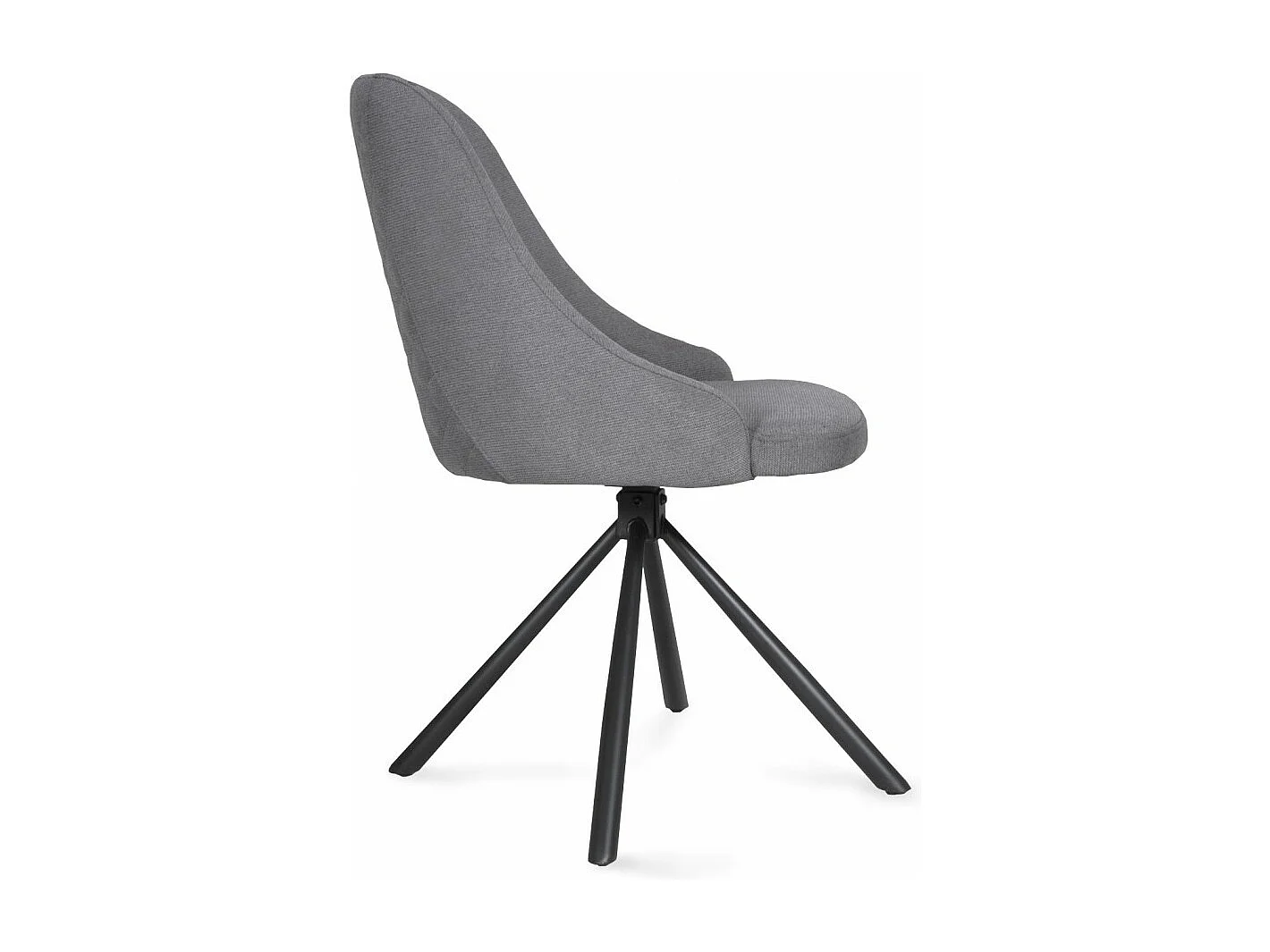 Chaise pivotante HORIZON / Gris clair