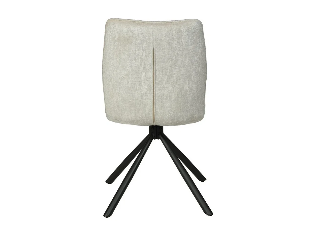 Chaise pivotante de salle à manger CORTINA / Beige