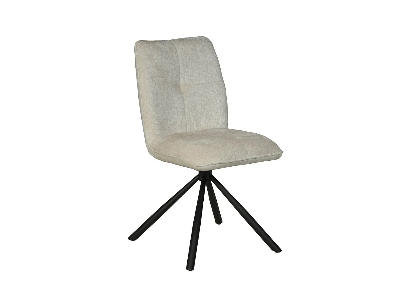 Chaise pivotante de salle à manger CORTINA / Beige