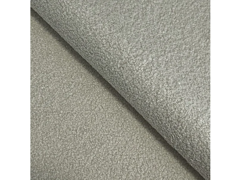 Canapé avec fonction lit et coffre de rangement, rembourrage confortable, tissu, coussins décoratifs, côté gauche, 276x88x176 cm, gris clair