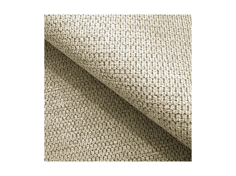 L-vormige hoekbank OLIO met slaapfunctie 138x210 cm, opbergbox en losse rugkussens – comfortabele slaapbank, links, 248x174x86 cm, BEIGE