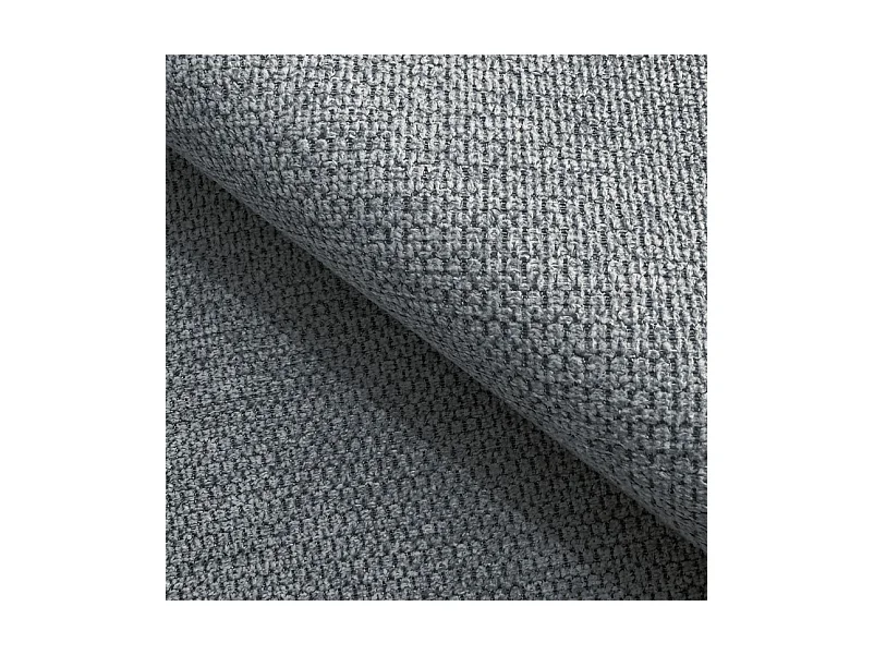 Canapé d'Angle OLIO L-Form avec Lit 138x210cm Coffre et Coussins Amovibles – Droite 248x174x86cm GRIS FONCÉ