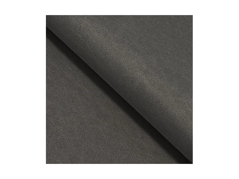 Canapé d'angle LAREN convertible, coffre de rangement, pieds en plastique, côté droit, GRIS FONCÉ, 251x251x85 cm