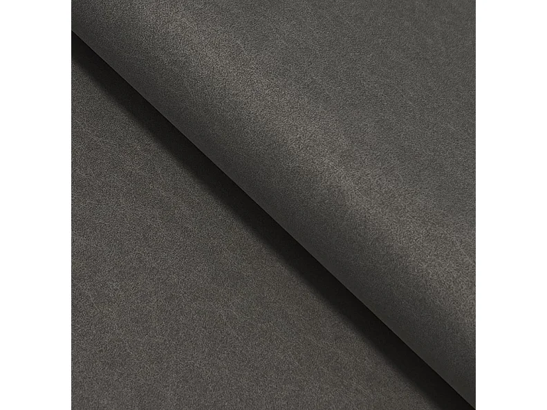 Canapé d'angle LAREN convertible, coffre de rangement, pieds en plastique, côté droit, GRIS FONCÉ, 251x251x85 cm