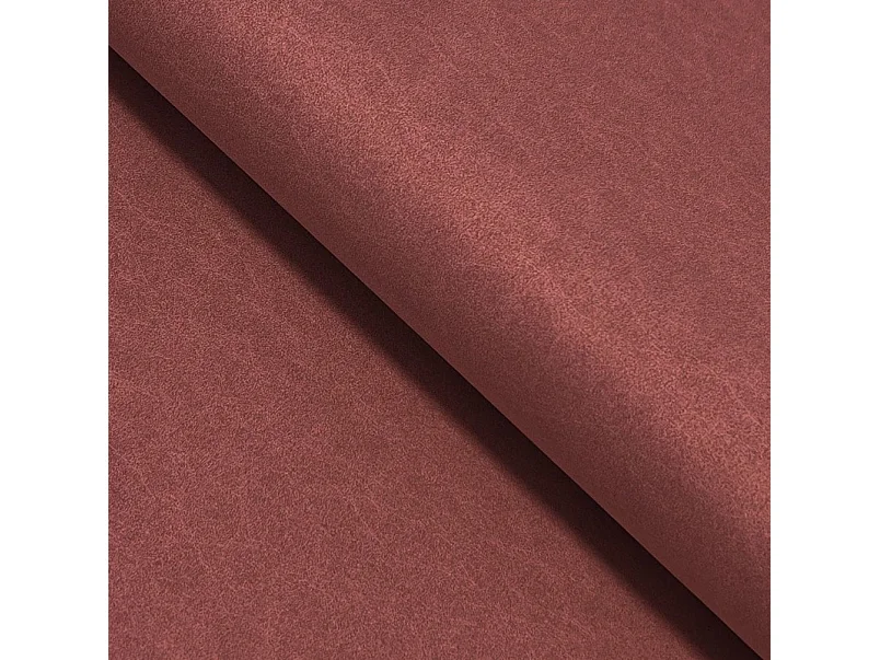 Canapé d'angle LAREN convertible, coffre de rangement, pieds en plastique, côté droit, BORDEAUX, 251x251x85 cm