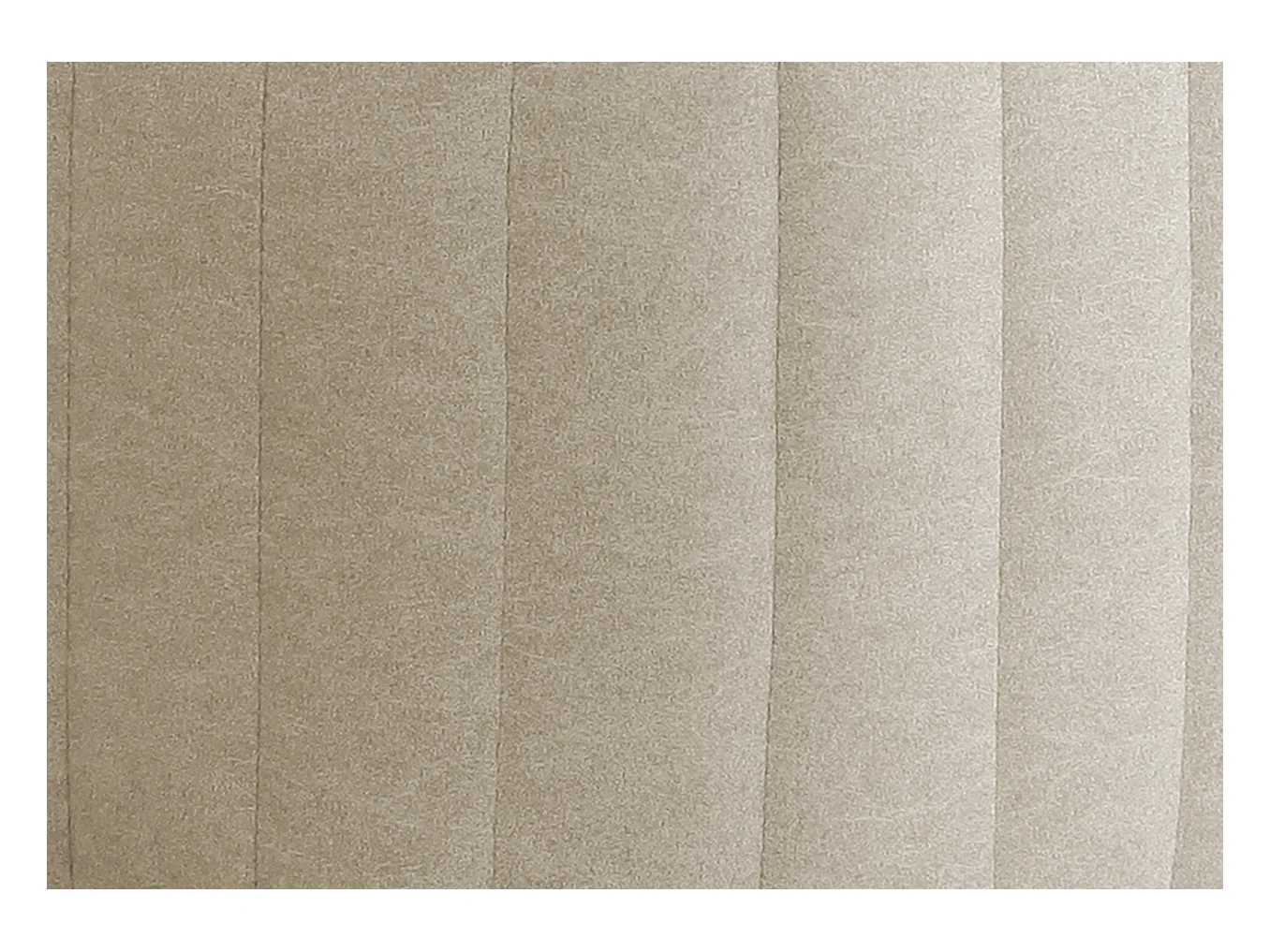 Pouf LAREN - Modernes Design, Metallfüße, hochwertige Polsterung, Sitzpouf, Fußstütze 60x60x41cm CREME