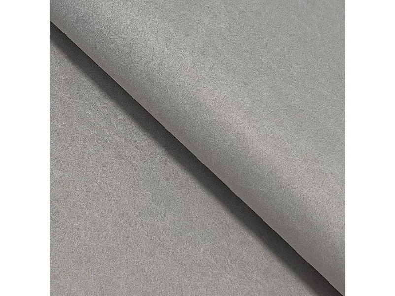 LAREN Poef - Modern design, metalen poten, hoogwaardige bekleding, zitpoef, voetenbankje 60x60x41cm LICHTGRIJS