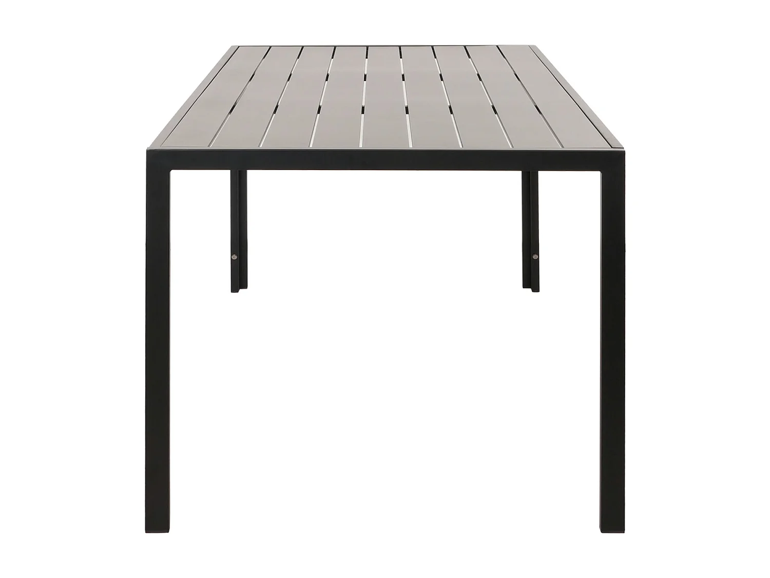 Gartengarnitur MCW-N41 (5-teilig), Grau, Kissen dunkelgrau