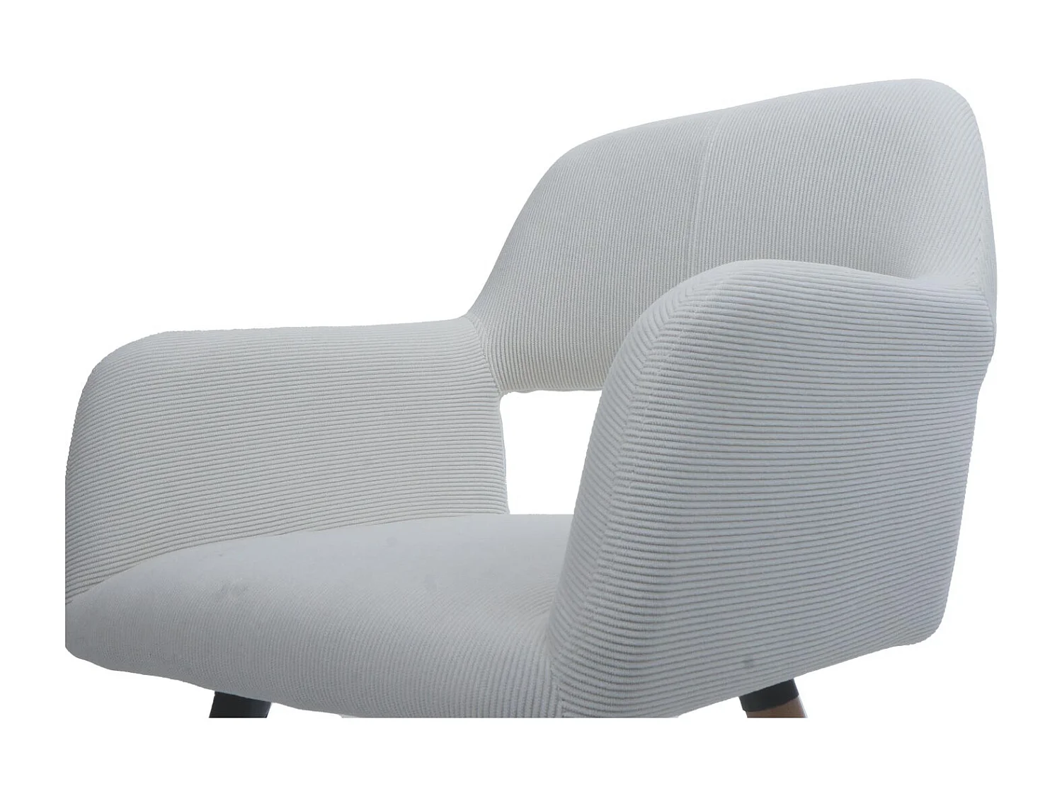 Chaise de salle à manger MCW-A50 II (lot de 6),  crème-blanc