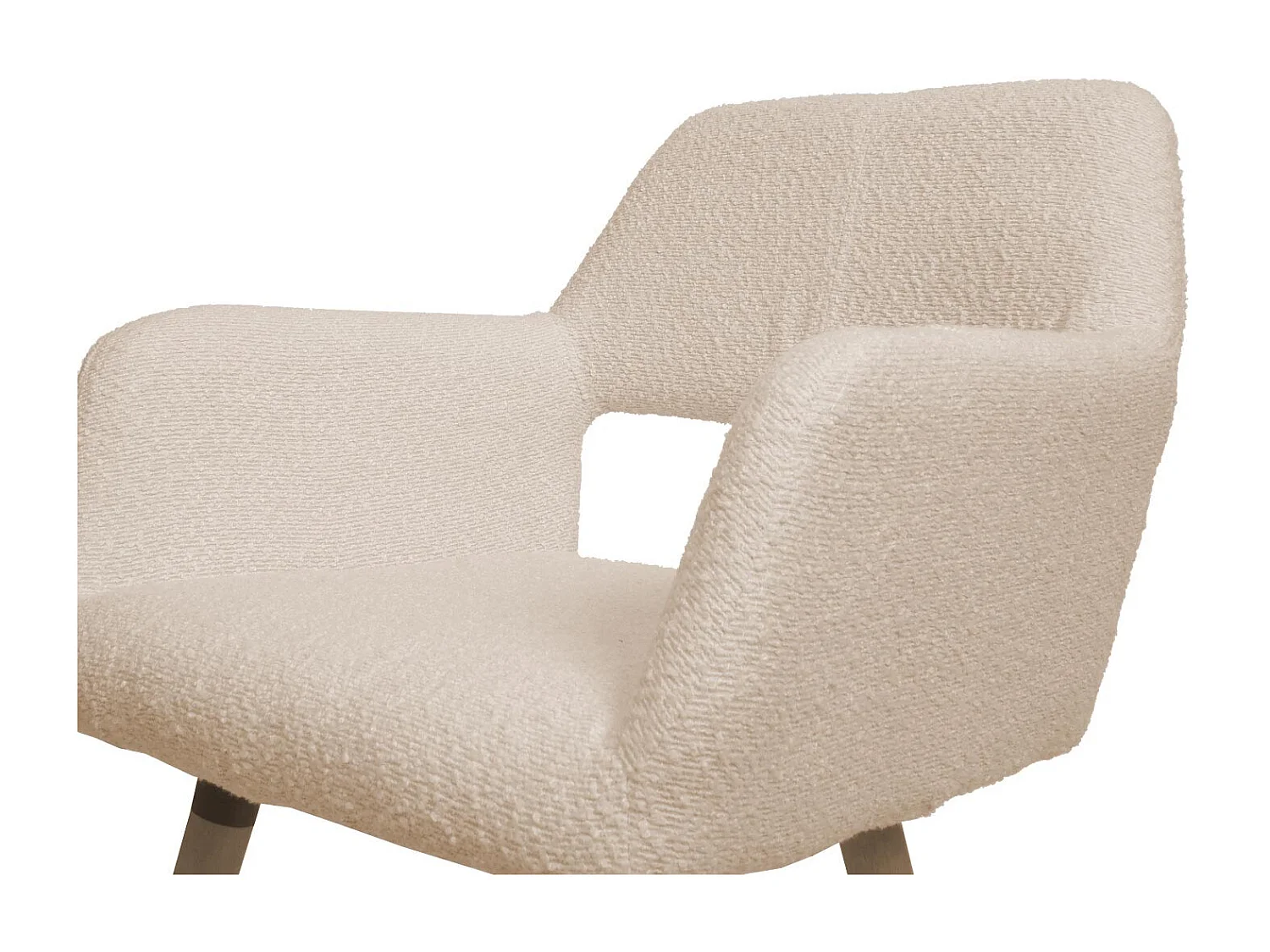 Chaise de salle à manger MCW-A50 II (lot de 6),  beige