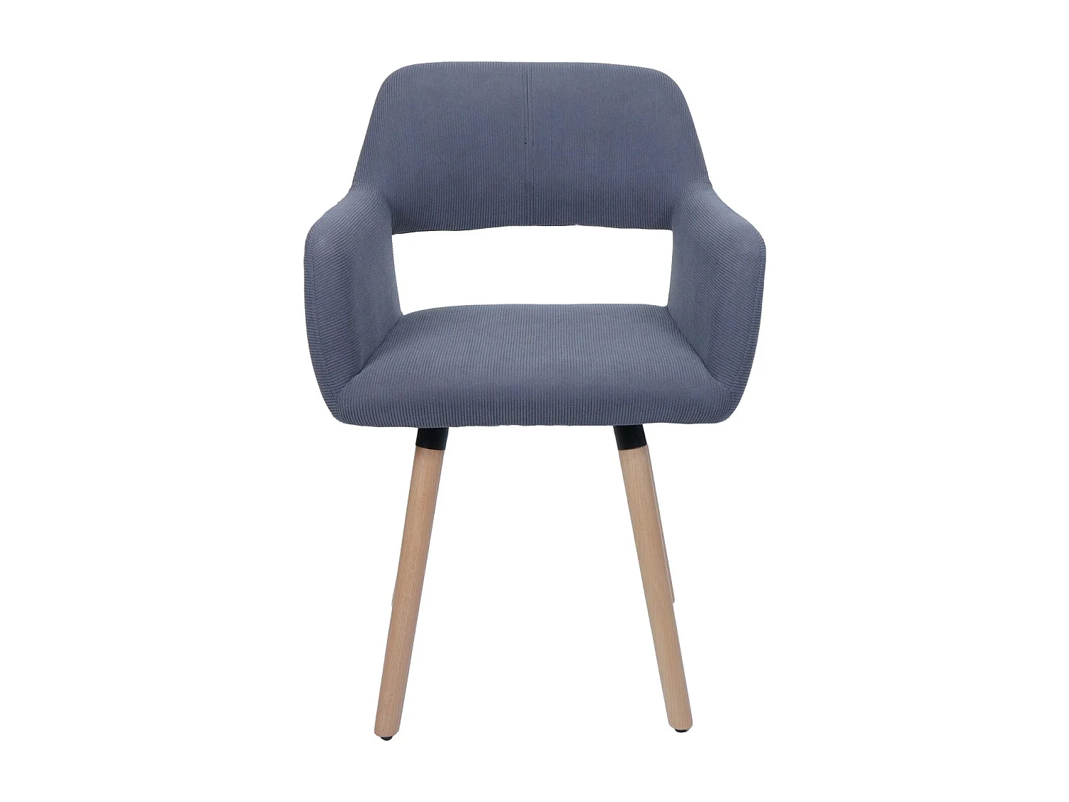 Chaise de salle à manger MCW-A50 II (lot de 6),  gris foncé