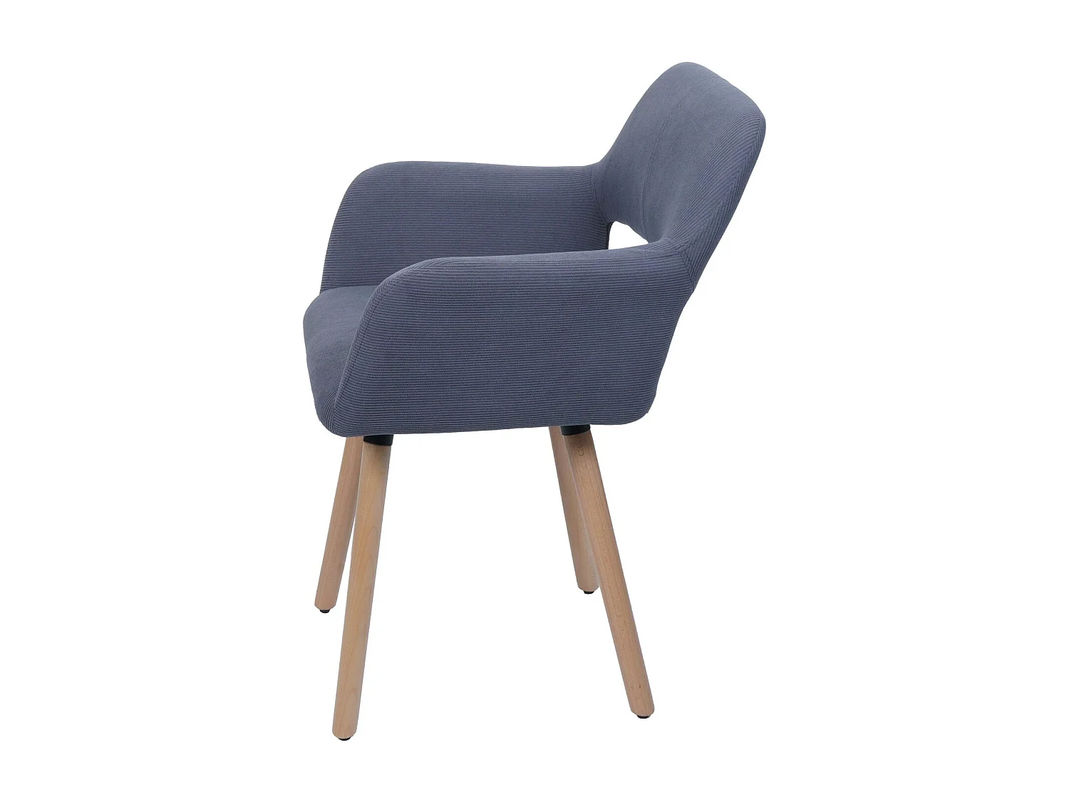 Chaise de salle à manger MCW-A50 II (lot de 6),  gris foncé