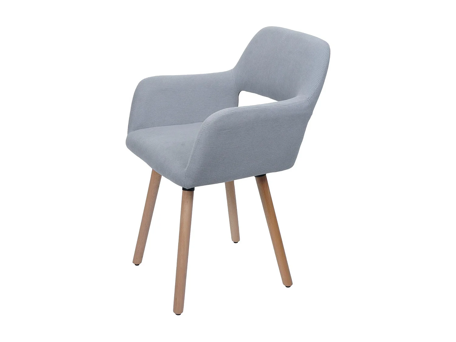 Chaise de salle à manger MCW-A50 II (lot de 6),  gris clair