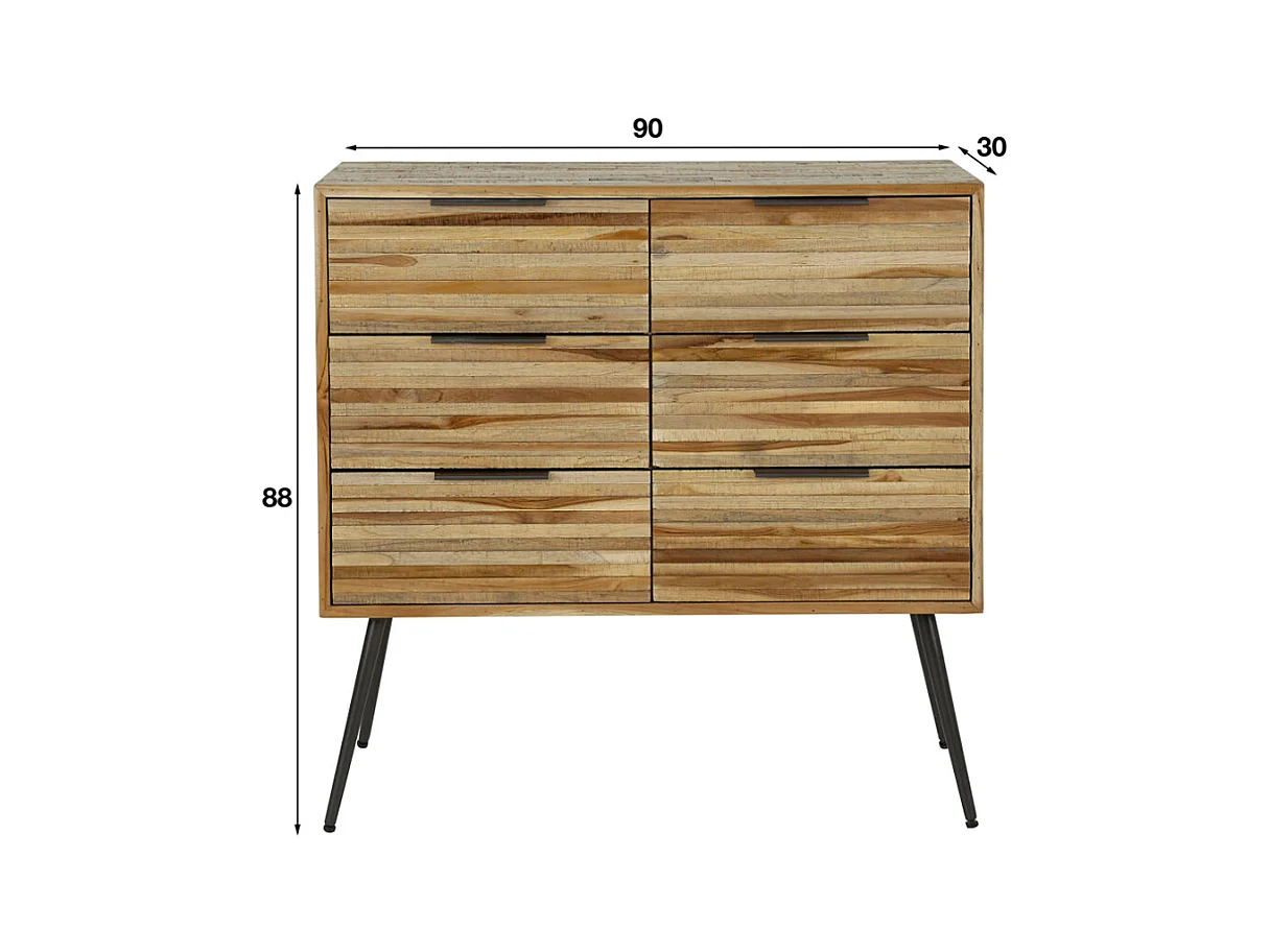 Commode - marron Bois - COSTA