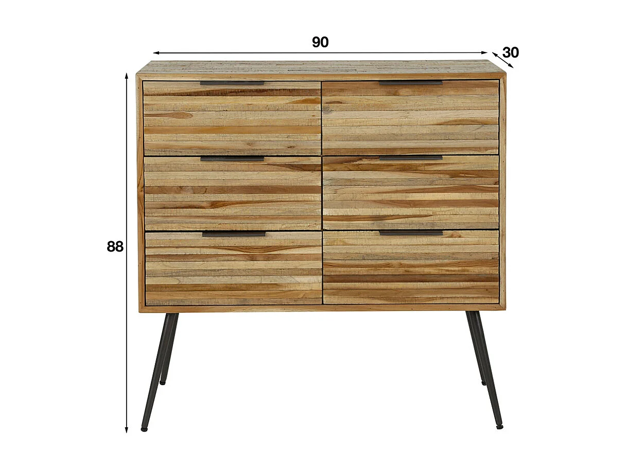 Commode - marron Bois - COSTA