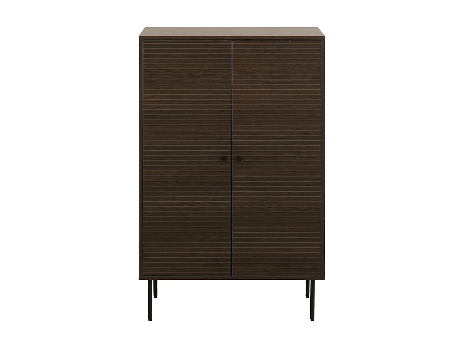 Hoog dressoir MCW-N78,  donkerbruin