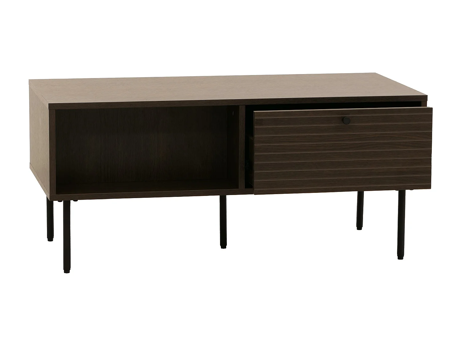 Table basse MCW-N78,  brun foncé