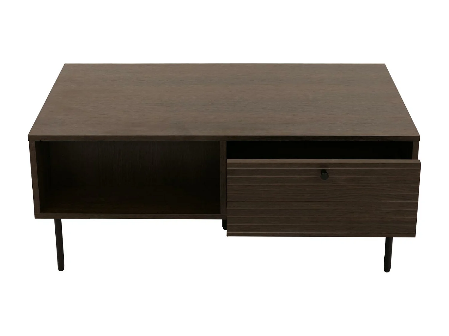 Table basse MCW-N78,  brun foncé