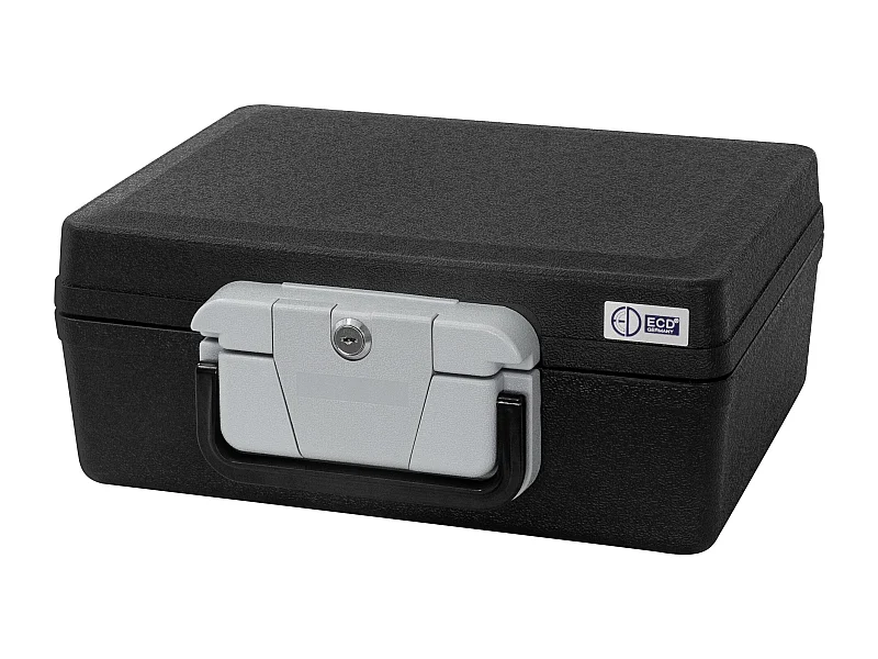 Caja de seguridad para documentos DIN A4 39x33x16cm archivador con asa ignífugo