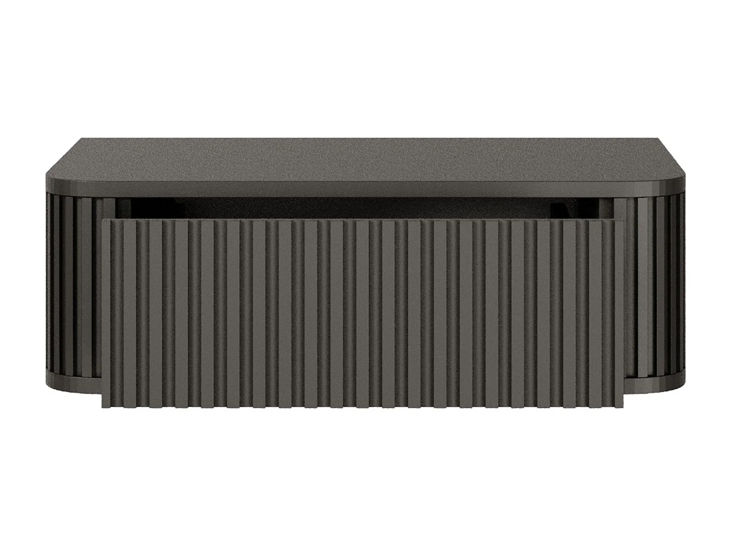 Hangend nachtkastje - 63 cm - zwart - OVARLO