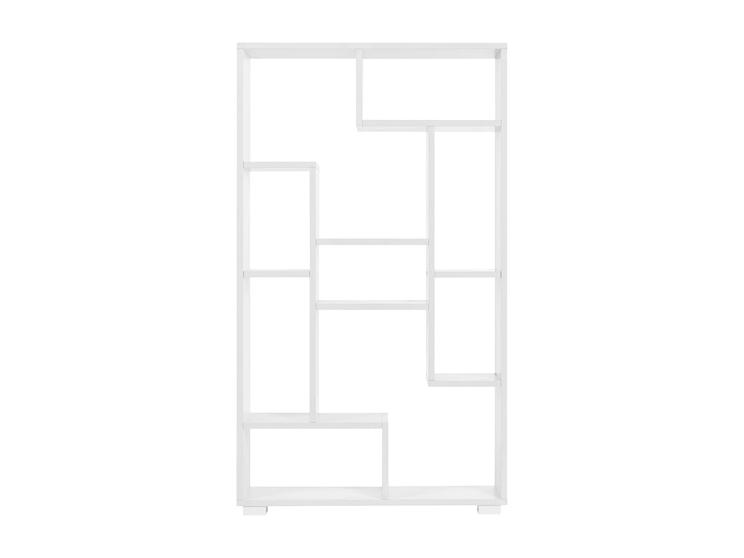 Bücherregal weiß Ablagefächer modernes Design Alma