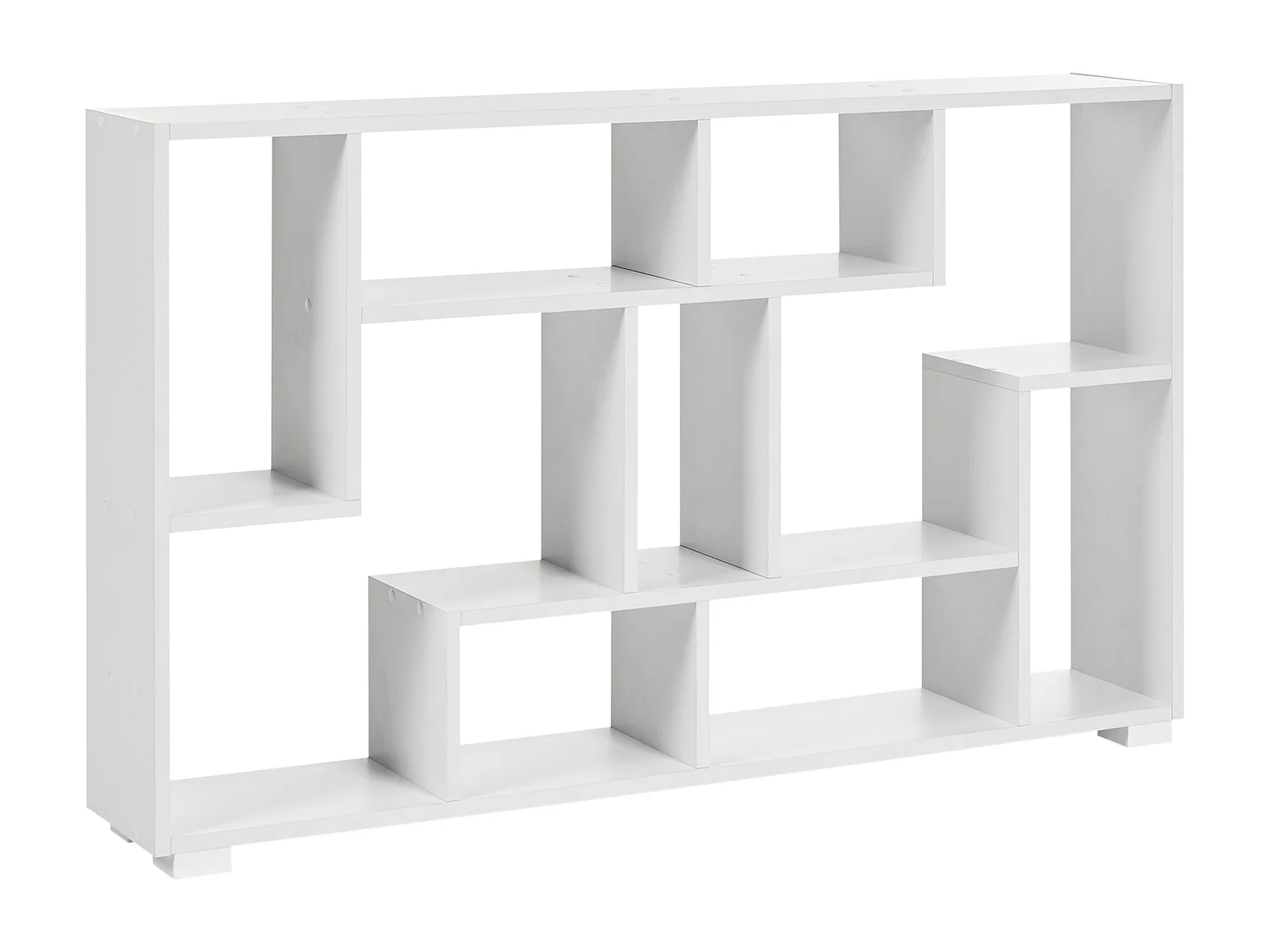 Bücherregal weiß Ablagefächer modernes Design Alma