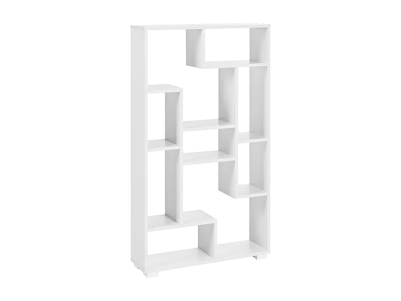 Bücherregal weiß Ablagefächer modernes Design Alma