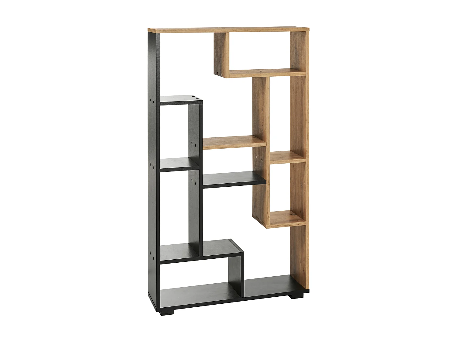 Estante ALMA 122 cm Castanho/Preto