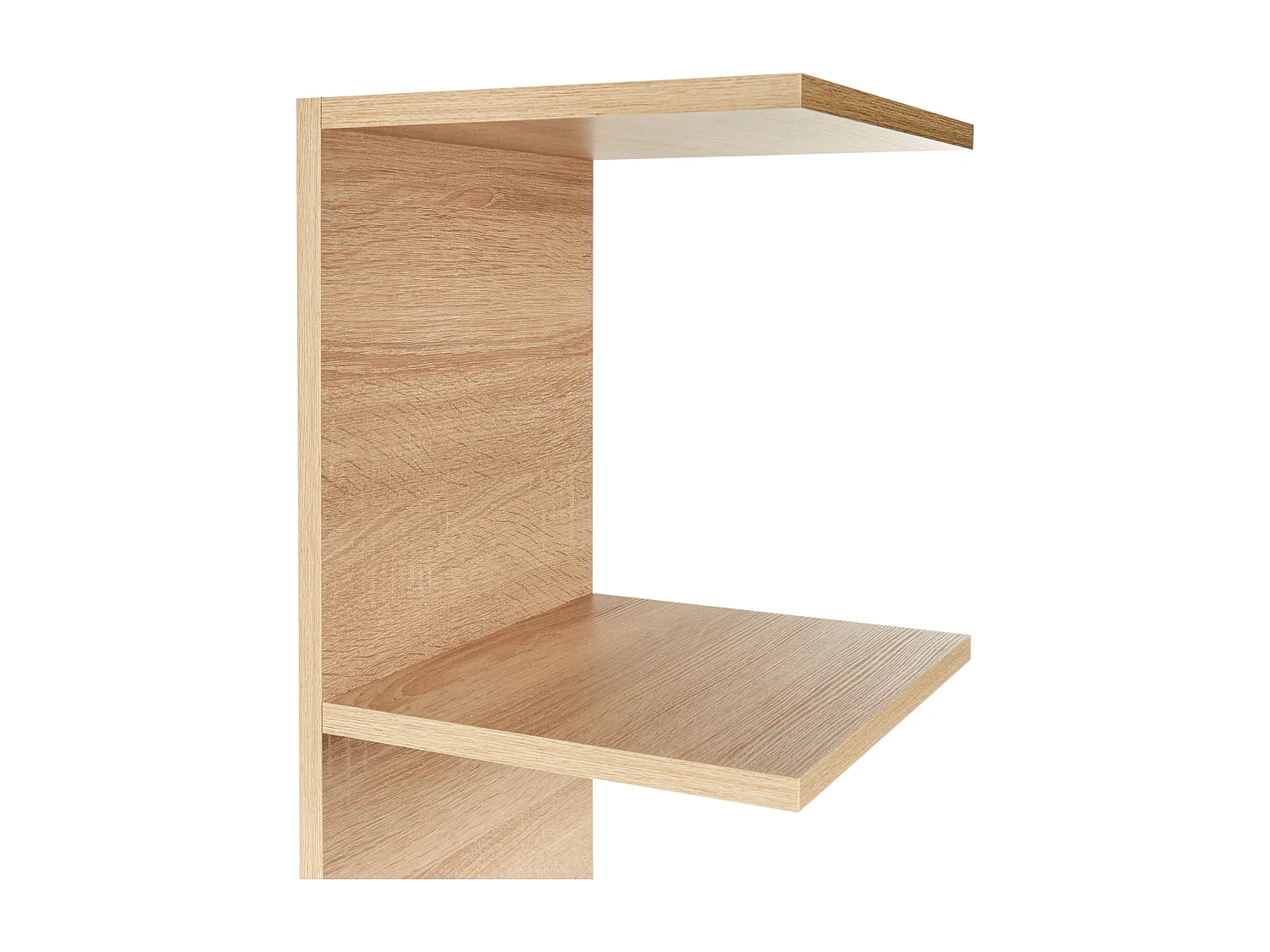 Estantería de pared ESTON 190 cm Marrón claro