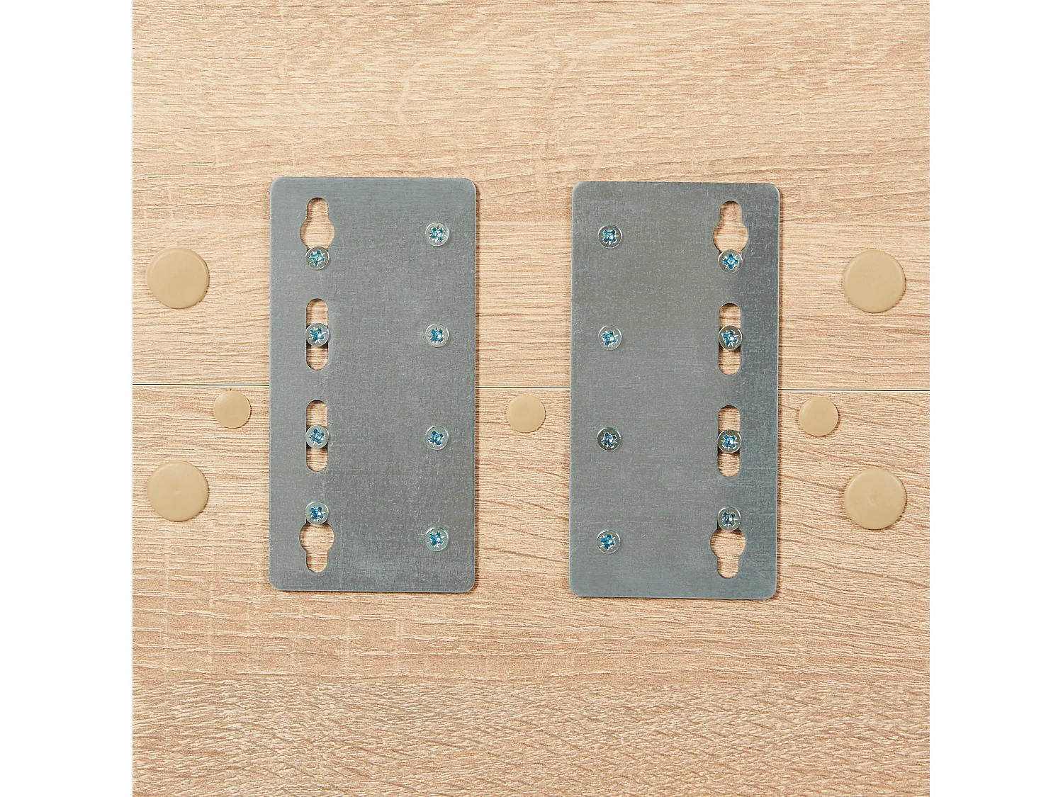 Estantería de pared ESTON 190 cm Marrón claro