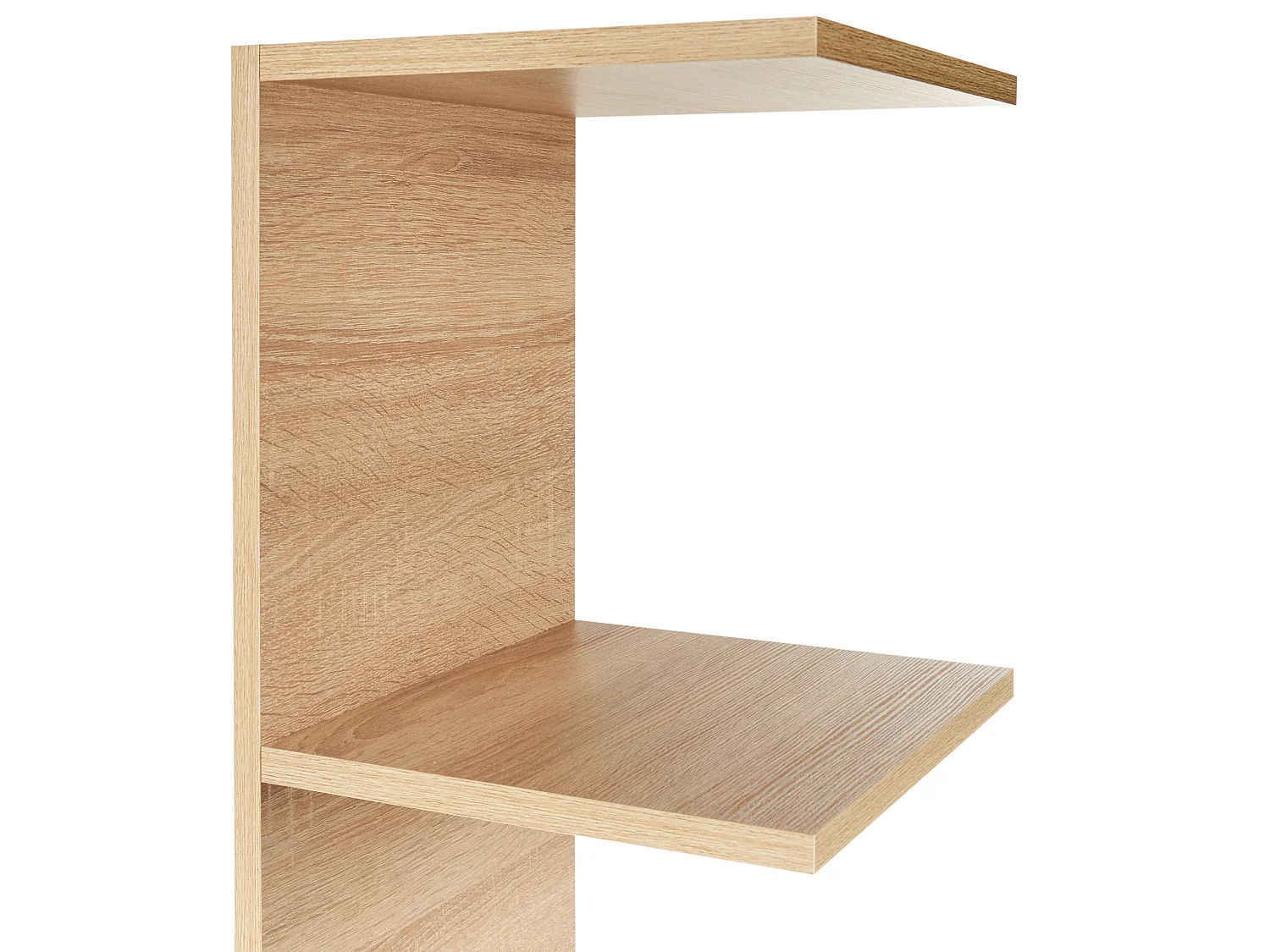 Wall Bookshelf ESTON 190 cm Light Brown