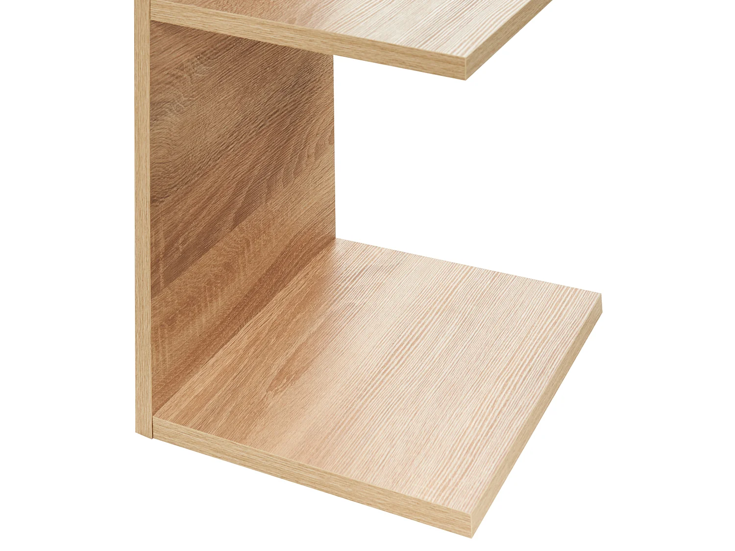 Wall Bookshelf ESTON 190 cm Light Brown