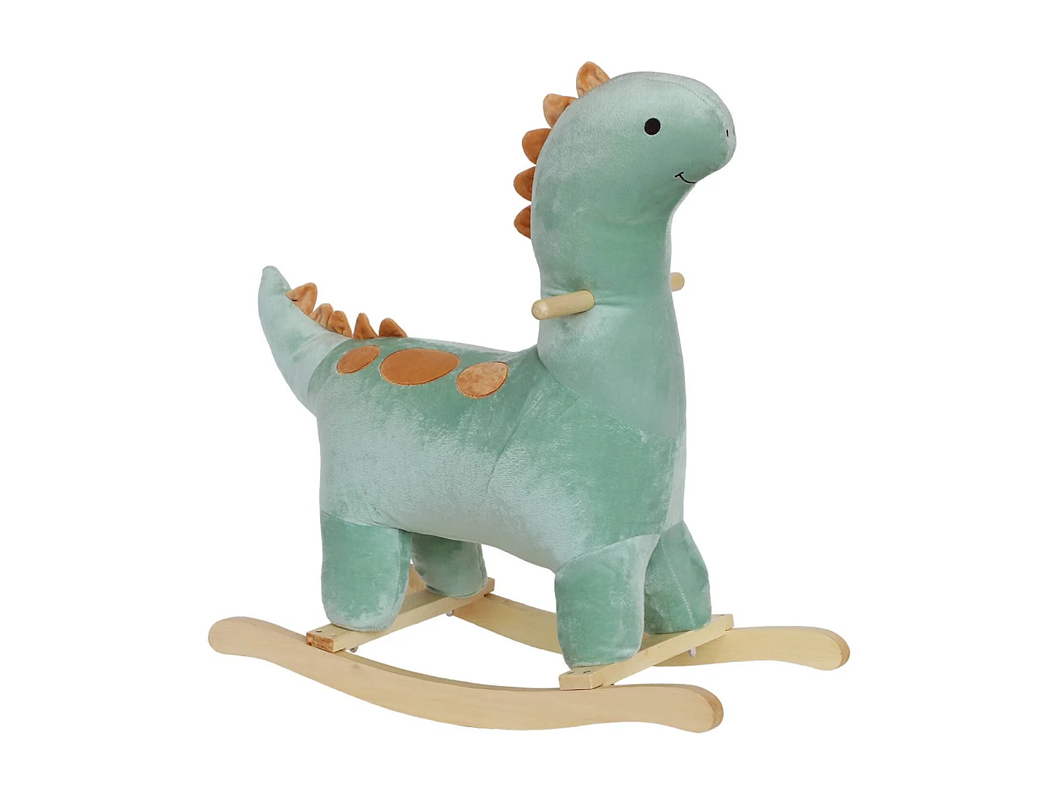 Dinosauro a dondolo per bambini, verde