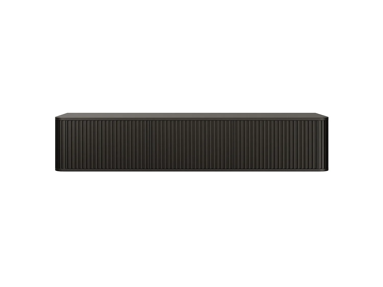 Mobile TV 3 ante - Nero - 163 cm - OVARLO