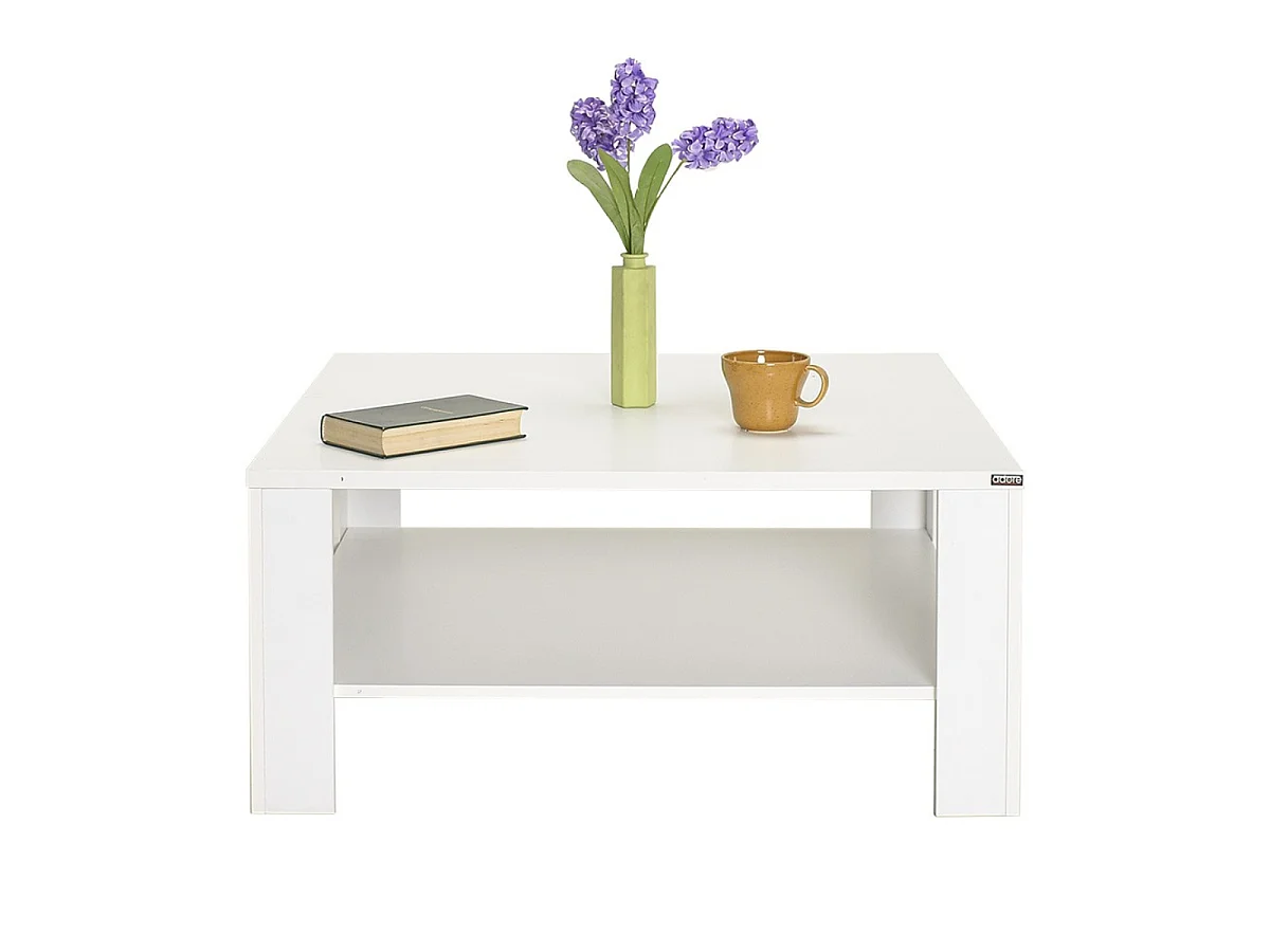 Table basse 1 étagère L90 cm - LENA