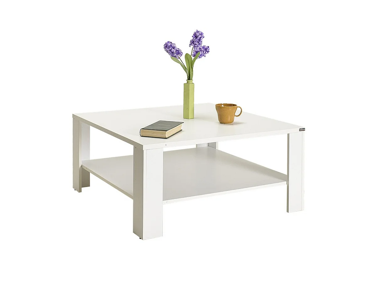 Table basse 1 étagère L90 cm - LENA
