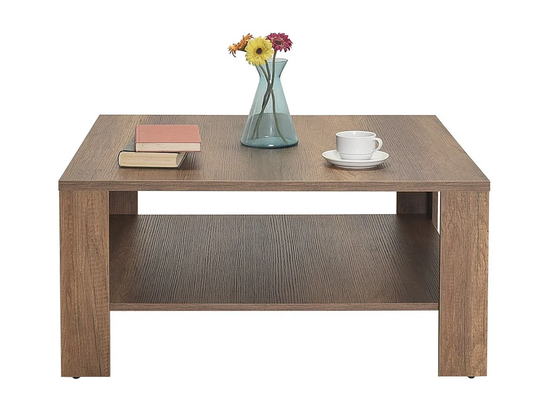 Table basse 1 étagère L90 cm - LENA