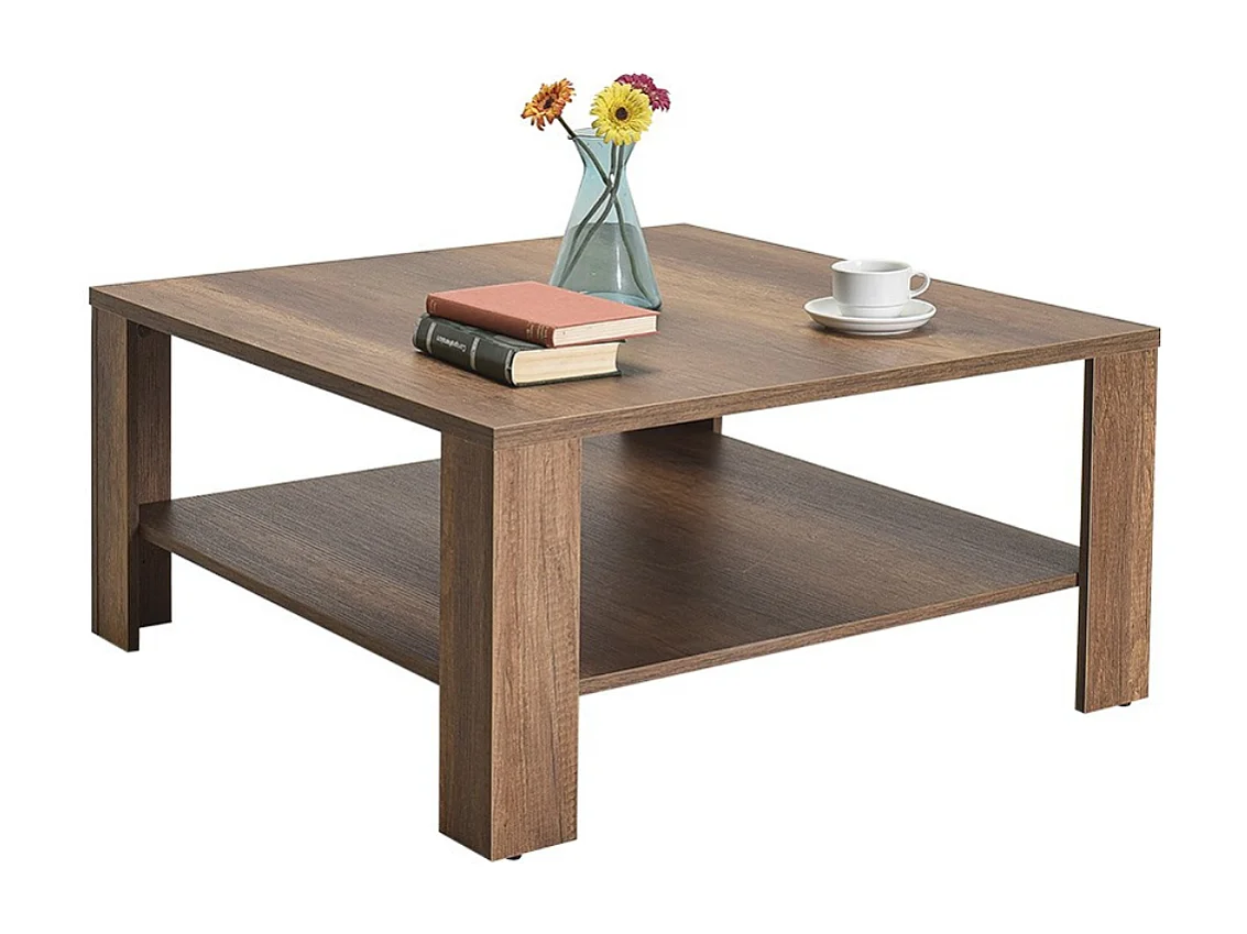 Table basse 1 étagère L90 cm - LENA