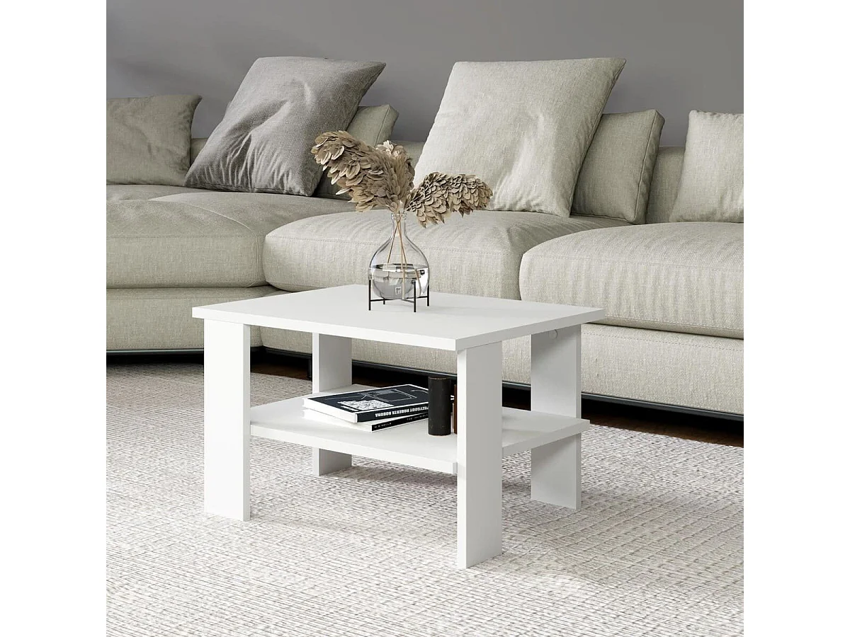 Mesa de centro 1 prateleira L60 cm - DUAMA
