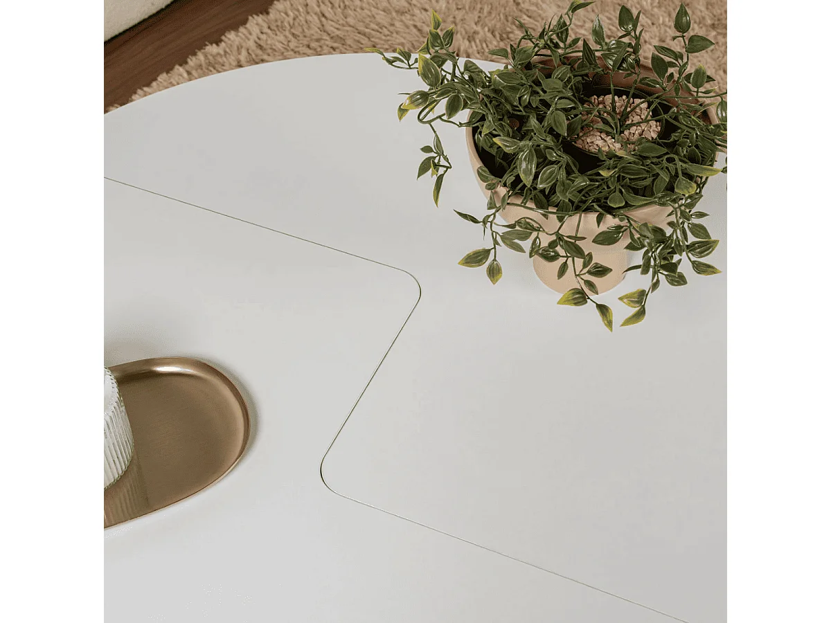 Set aus 2 Couchtischen L90 cm - MOIRA