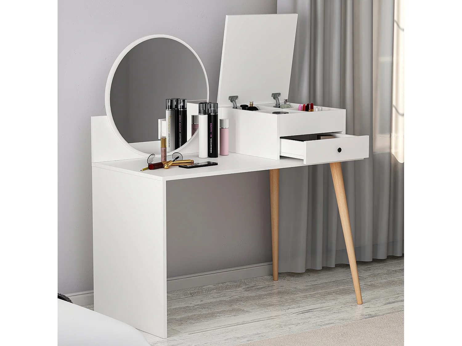 Schminktisch Nade Weiß 9734