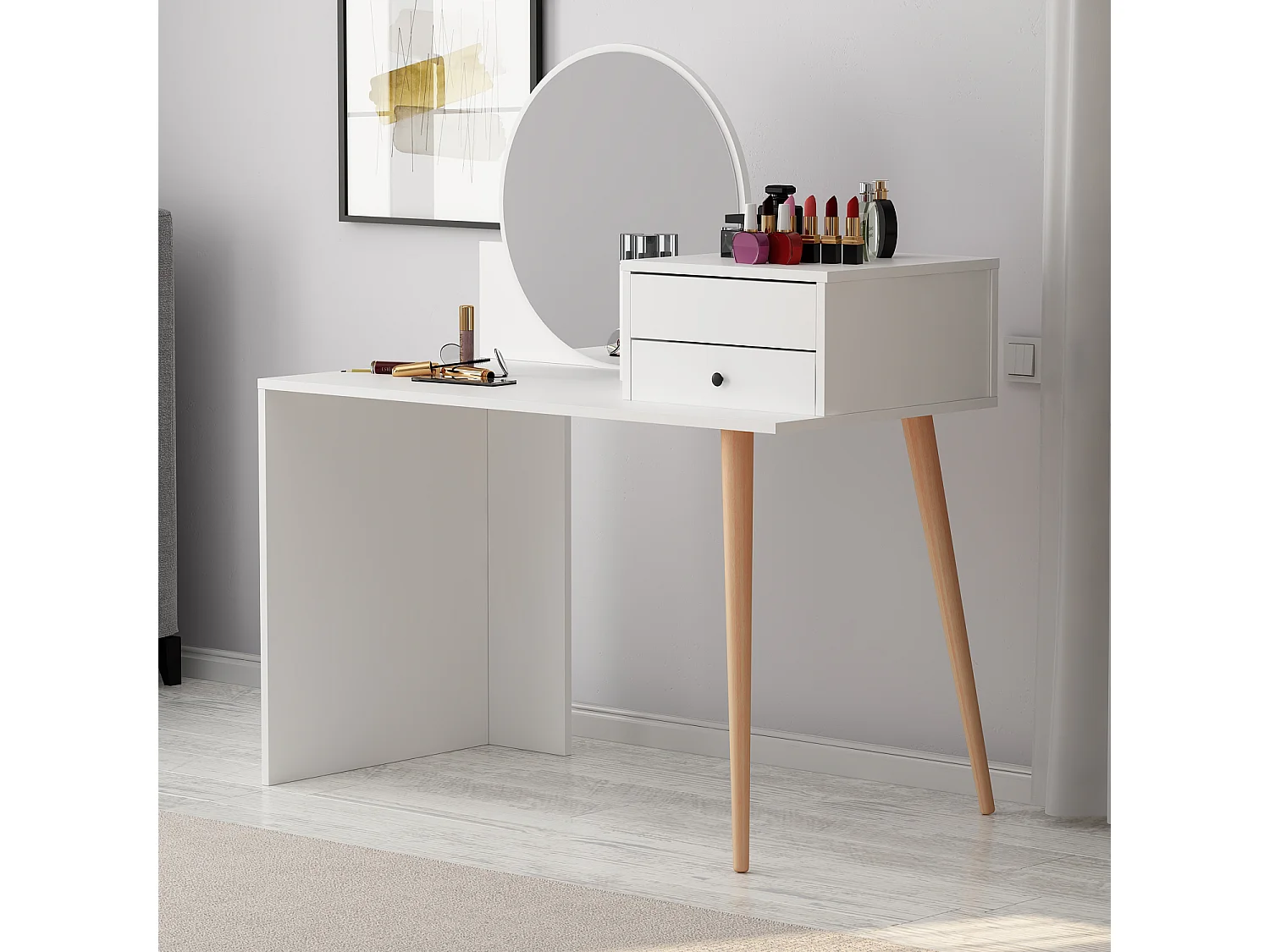 Schminktisch Nade Weiß 9734