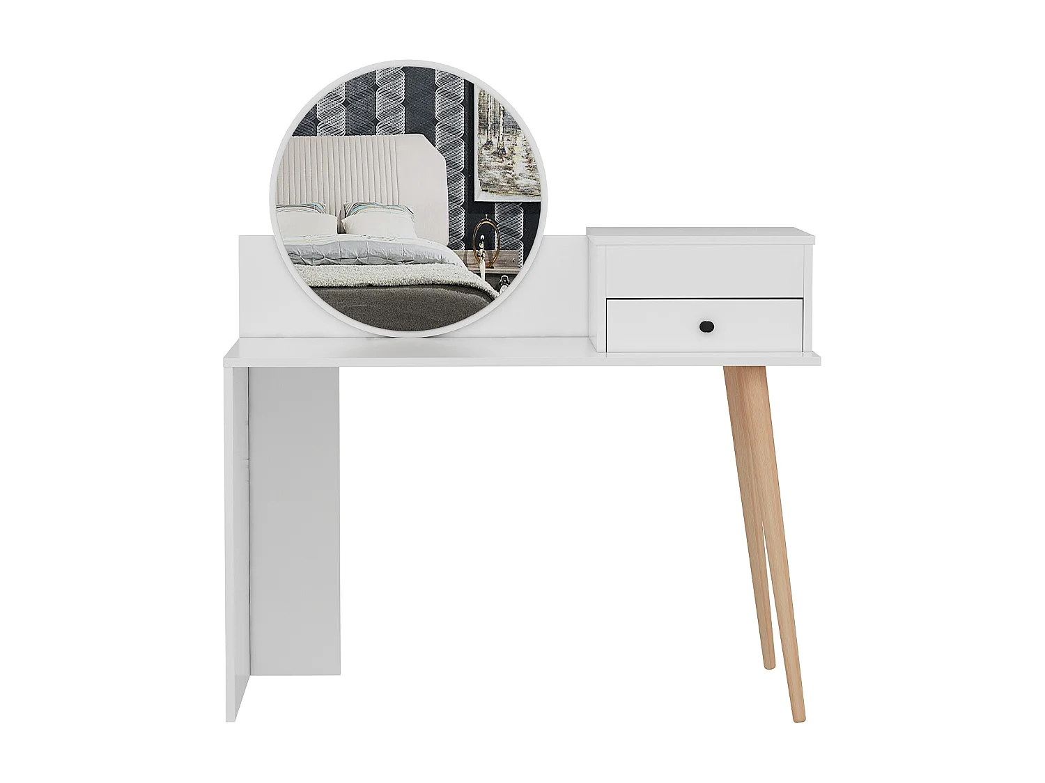 Schminktisch Nade Weiß 9734