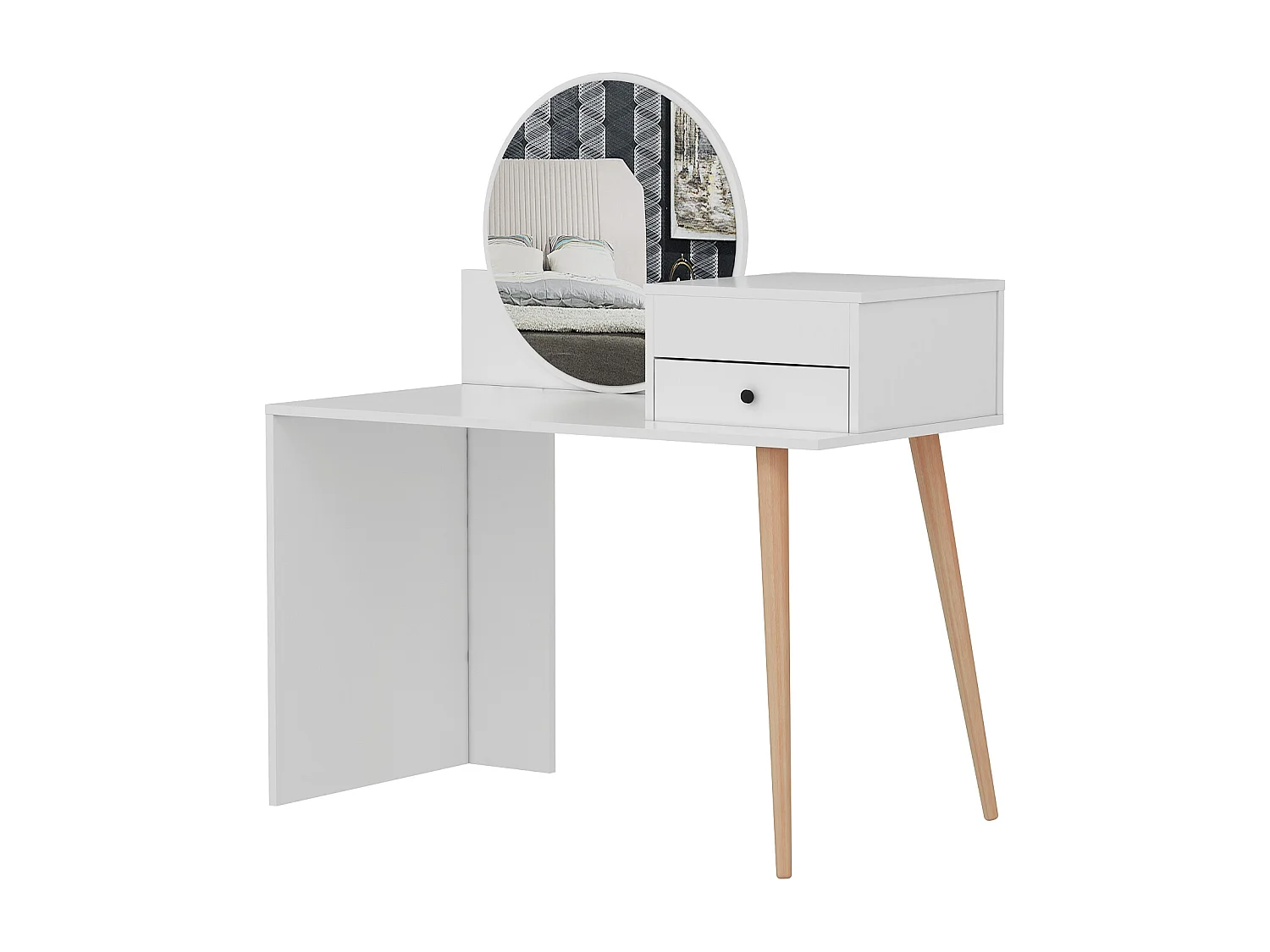 Schminktisch Nade Weiß 9734