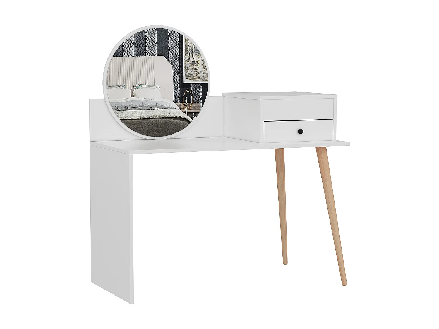 Schminktisch Nade Weiß 9734