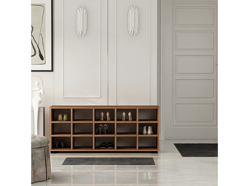 Schuhschrank Daisy Walnuss 9703