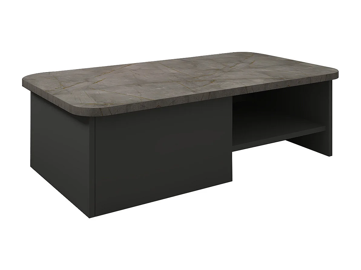 Couchtisch Majör Anthrazit Beige 9895