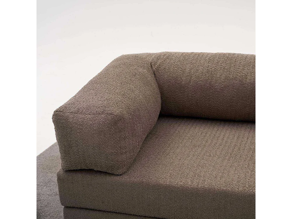 Canapé chauffeuse 3 places en chenille Comfort