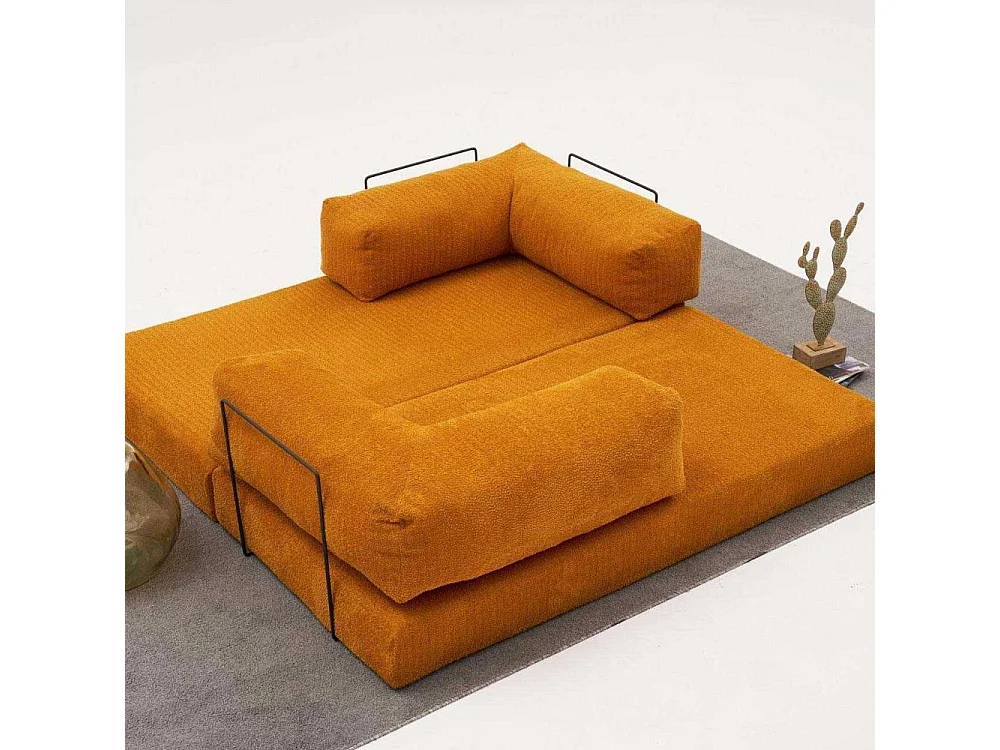 Canapé chauffeuse 3 places en chenille Comfort