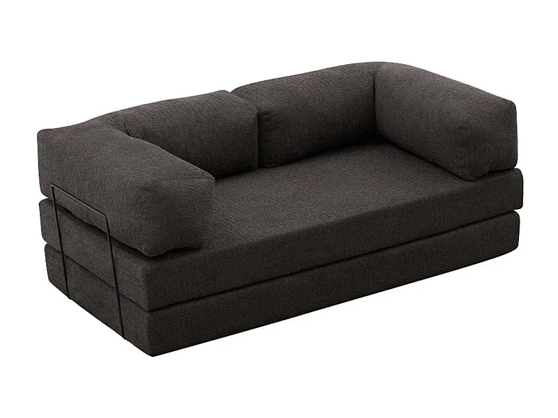 Canapé chauffeuse 3 places en chenille Comfort